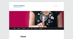 Desktop Screenshot of insightment.co.za